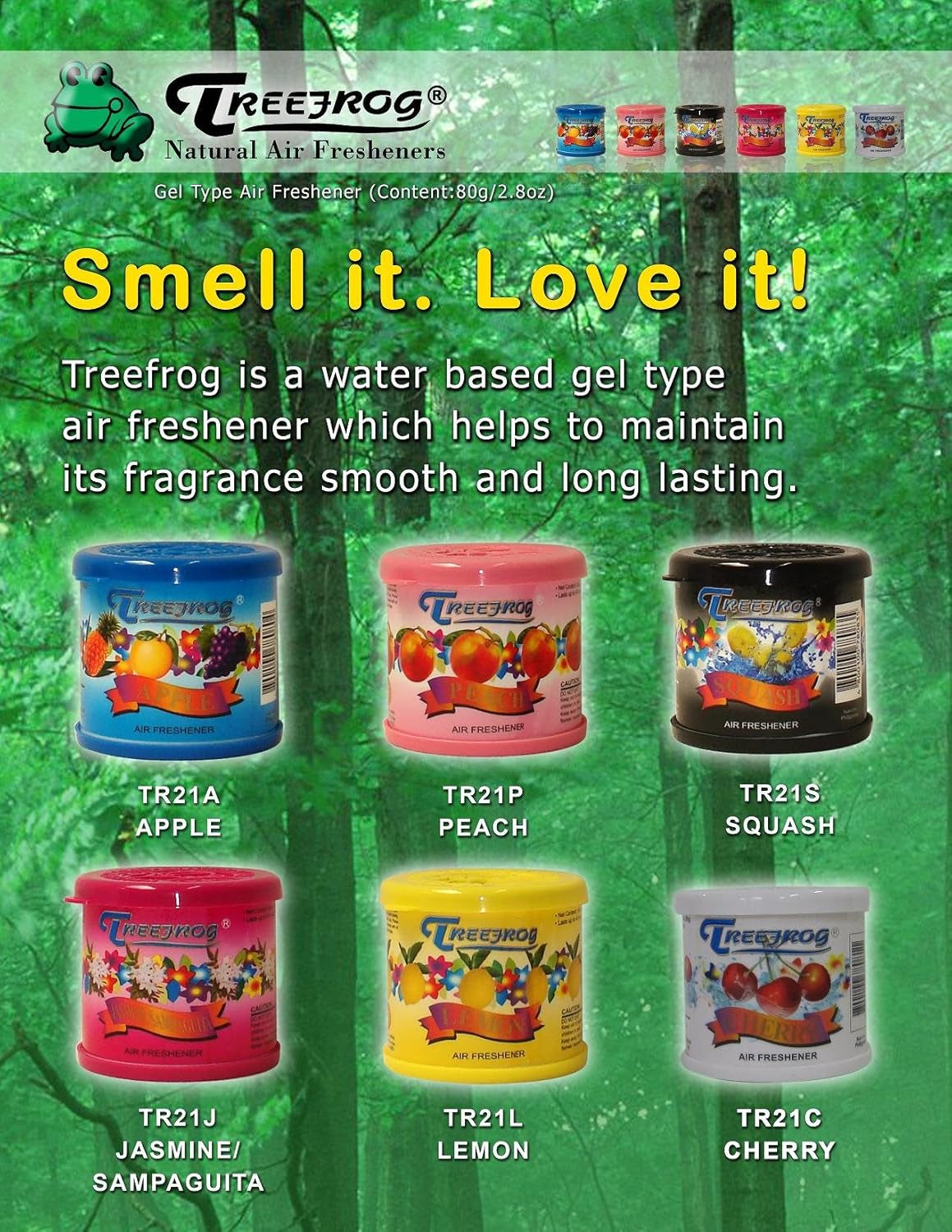 Natural Air Freshener TR21S -Squash