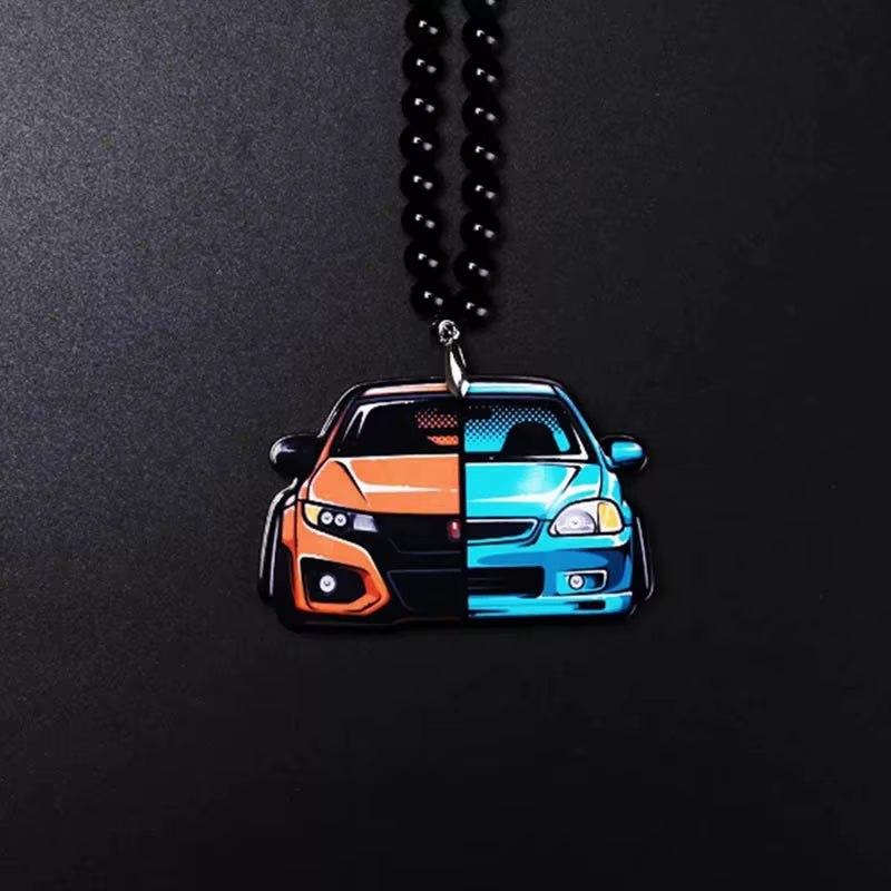 Style Creative Car Model Car Rearview Mirror Pendant Car Pendant Interior Accessories Anging Ornament Auto Styling