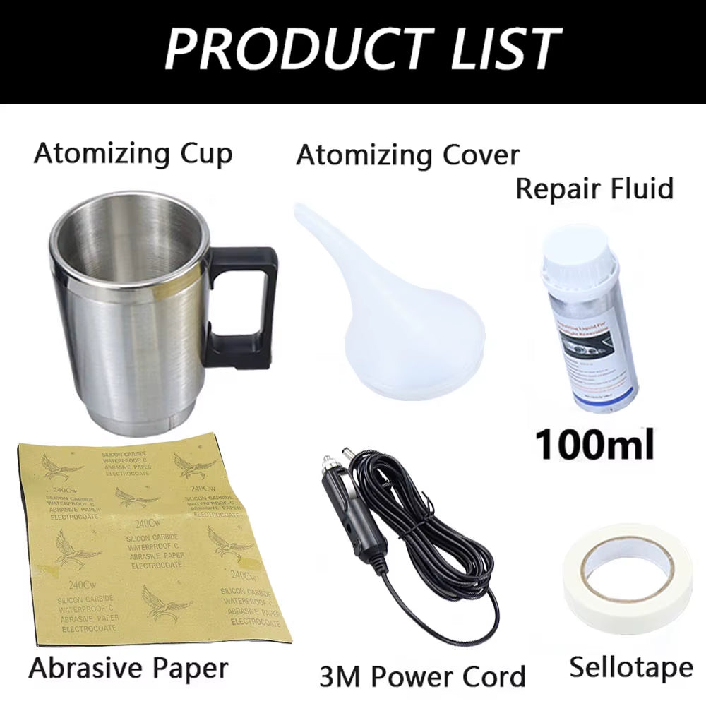 100ML Car Headlight Polishing Kit Headlight Restoration Liquid Polymer Headlamp Renovation Repair Clean Kit Automobile Tool