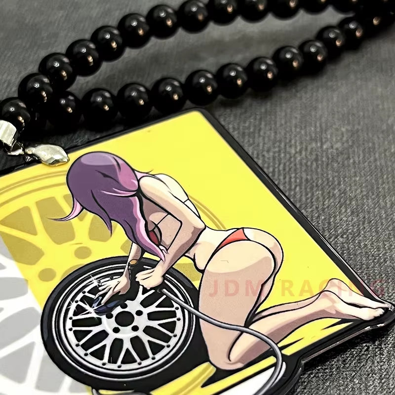 Style Creative Car Model Car Rearview Mirror Pendant Car Pendant Interior Accessories Anging Ornament Auto Styling