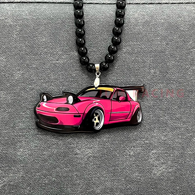 Style Creative Car Model Car Rearview Mirror Pendant Car Pendant Interior Accessories Anging Ornament Auto Styling