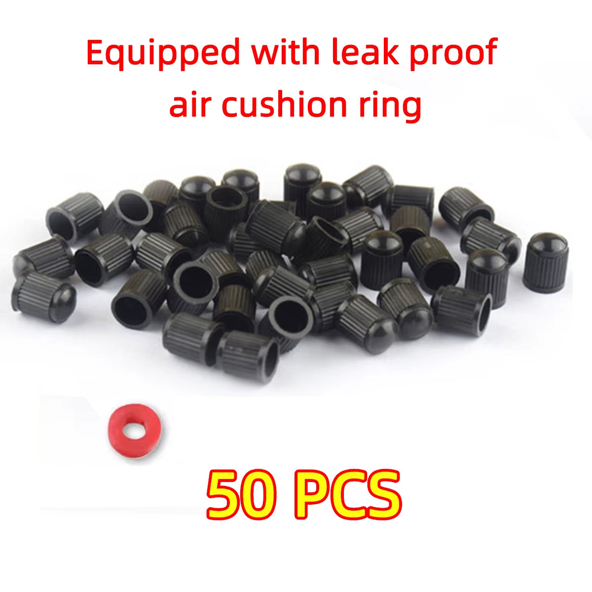 10/20/50/100Pcs Universal Cover Tire Rim Stem Cover Dustproof Decoration Motorcycle Bicycle Car Valve Cover