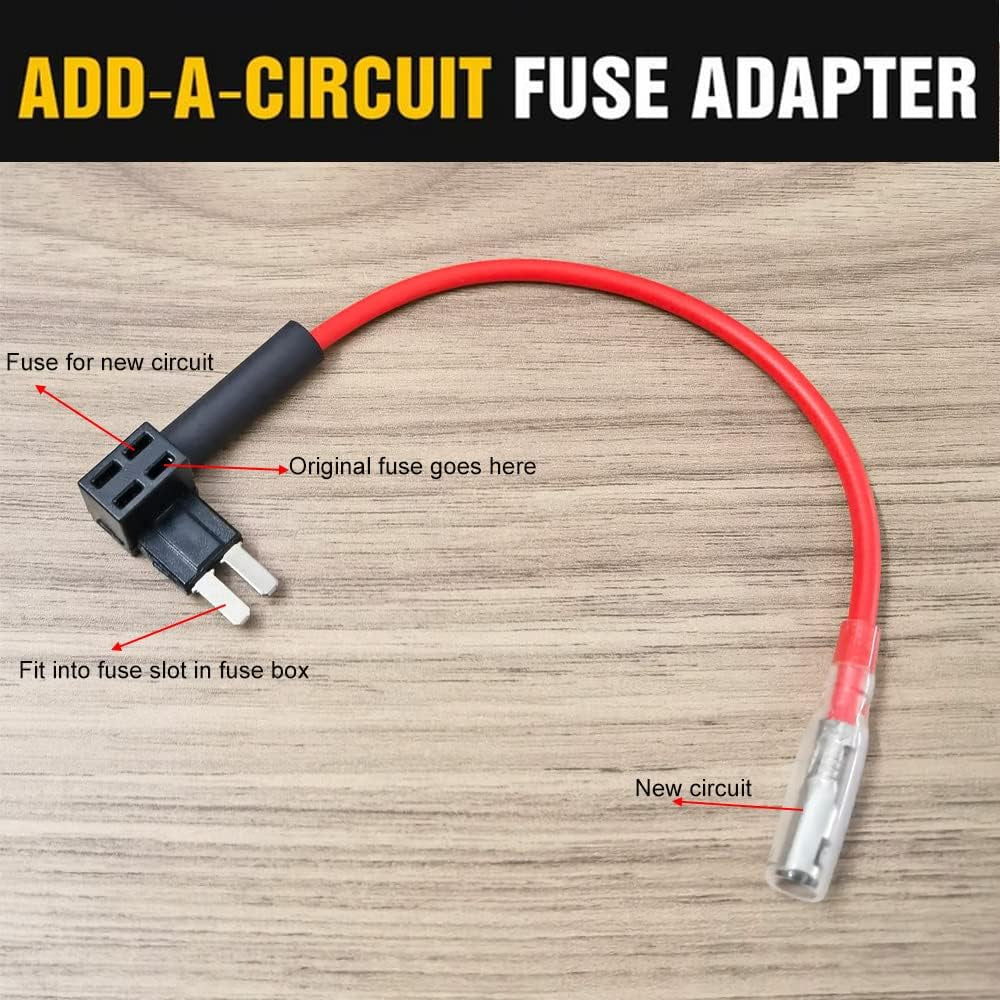 Dash Cam Hardwire Kit, Type C USB Hard Wire Kit 12V-24V to 5V Hardwire Kit with Low Voltage Protection 13Ft/320Cm Car Dash Camera Charger Power Cord for Dashcam Supply Radar Detectors