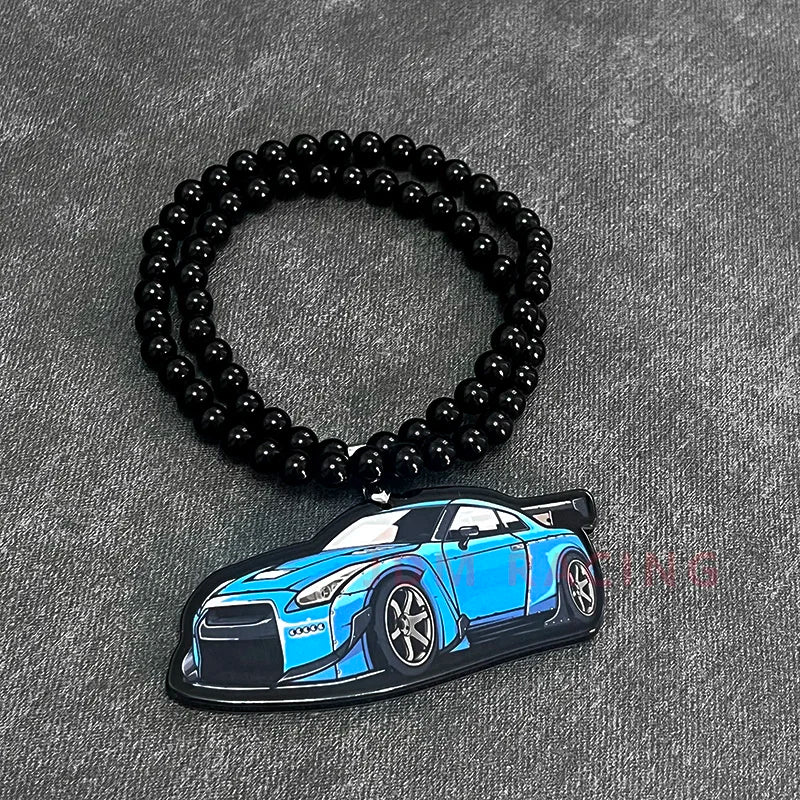 Style Creative Car Model Car Rearview Mirror Pendant Car Pendant Interior Accessories Anging Ornament Auto Styling