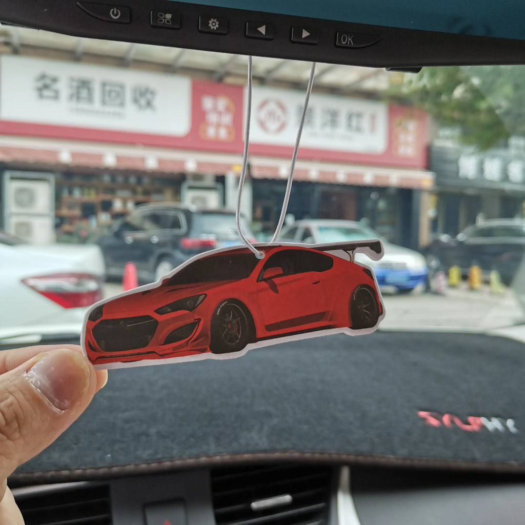 Newest Hanging Car Air Freshener JDM Racing Style Soild Paper Car Rear View Mirrow Pendent for Lexus IS 300 Infinti G37 Hyundai