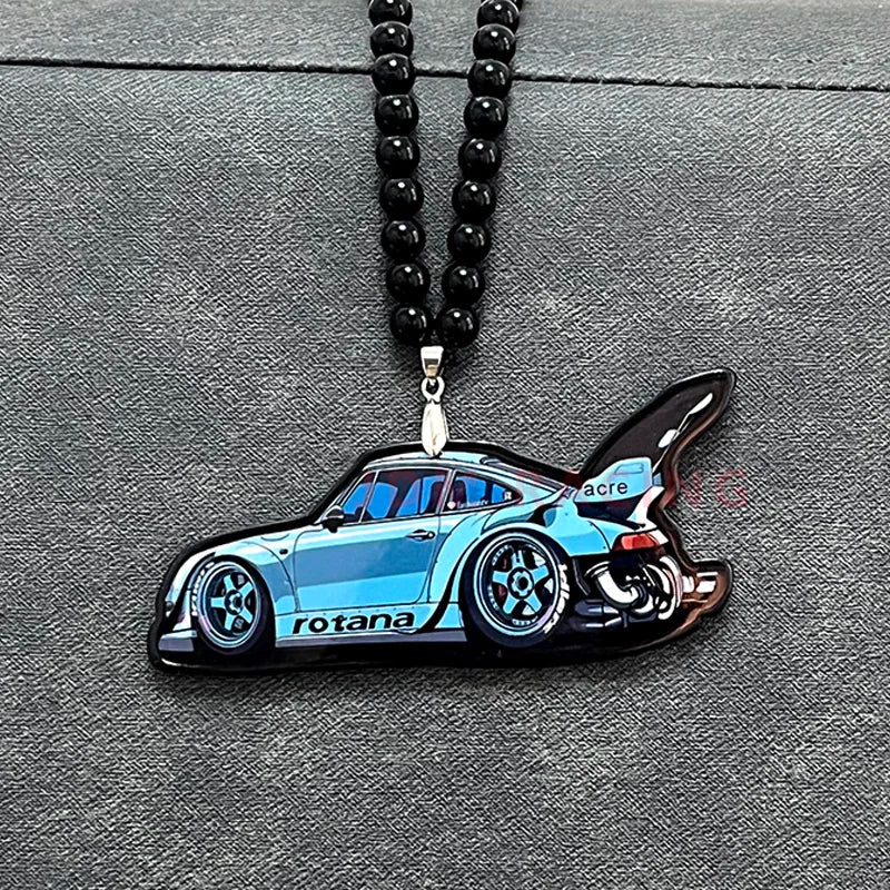 Style Creative Car Model Car Rearview Mirror Pendant Car Pendant Interior Accessories Anging Ornament Auto Styling