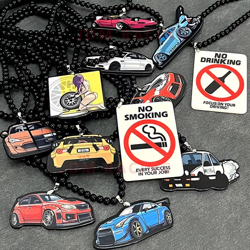 Style Creative Car Model Car Rearview Mirror Pendant Car Pendant Interior Accessories Anging Ornament Auto Styling