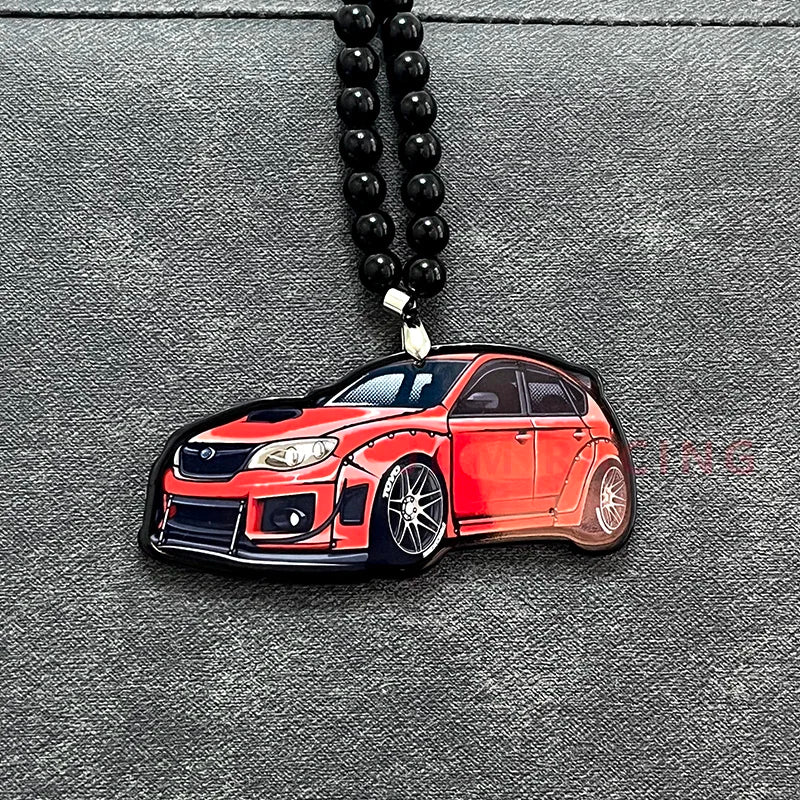 Style Creative Car Model Car Rearview Mirror Pendant Car Pendant Interior Accessories Anging Ornament Auto Styling